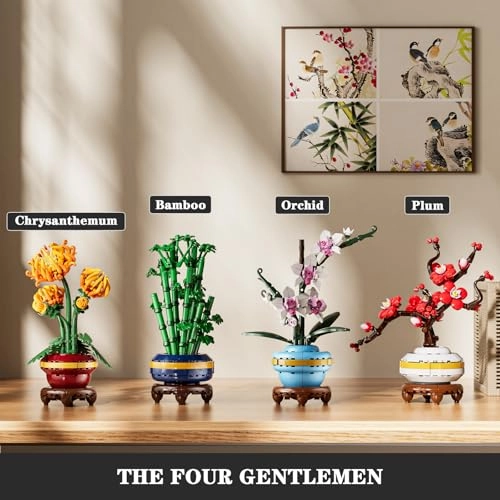 24118 Clamping Building Blocks - Chrysanthemum 417 pcs