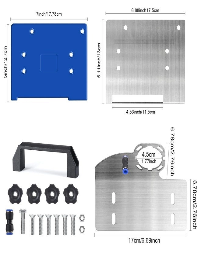 Angle Grinder Chamfer Cutting Stand - 45° 100-Type Stainless Steel