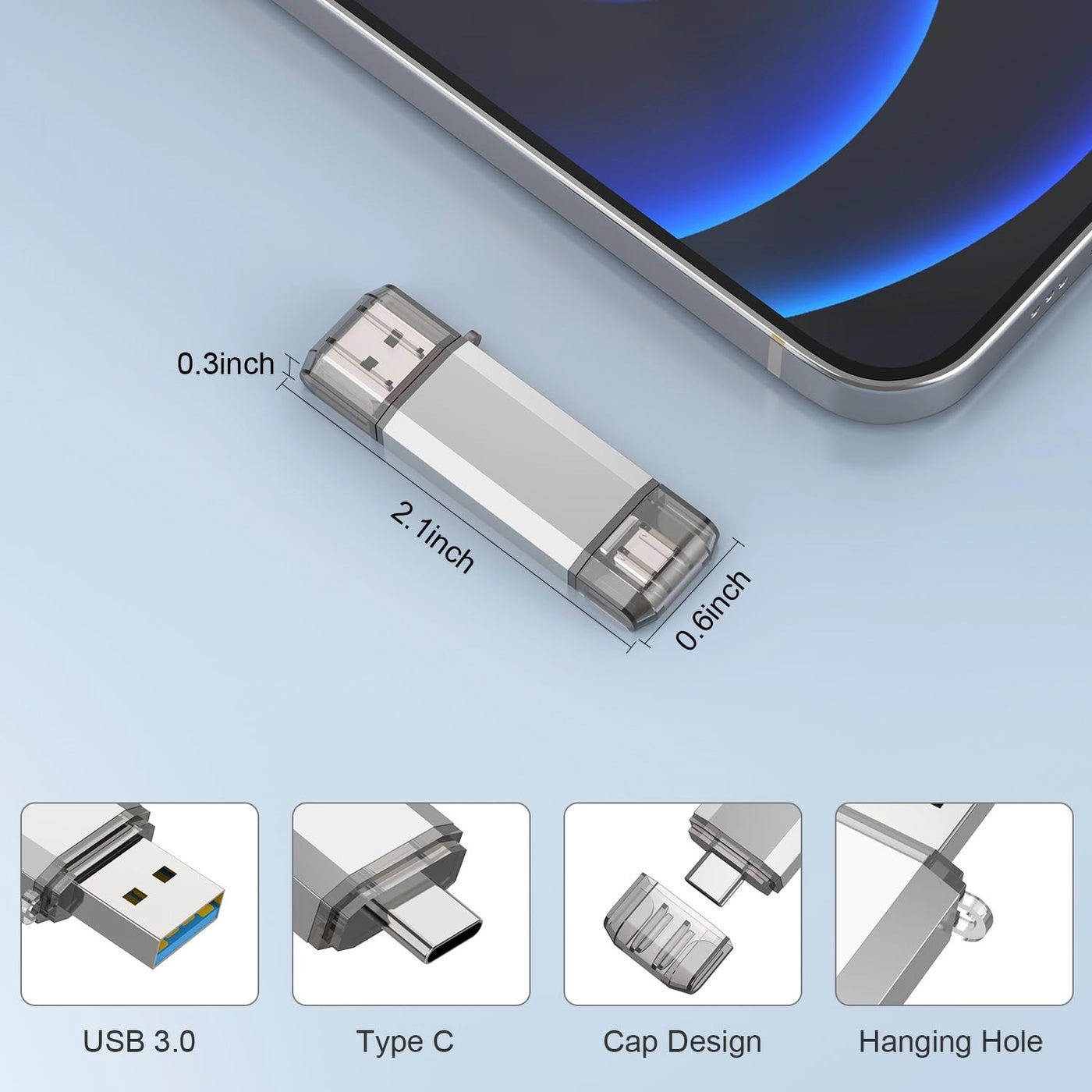 USB Flash Drive - USB 3.0 USB C 32GB