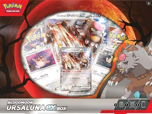 Pokémon Bloodmoon Ursaluna ex - Box 4 booster packs