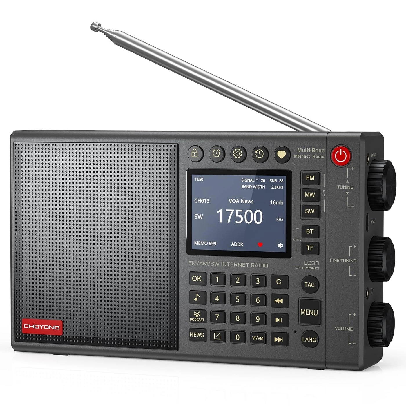 CHOYONG LC90 - Internet Radio Portable