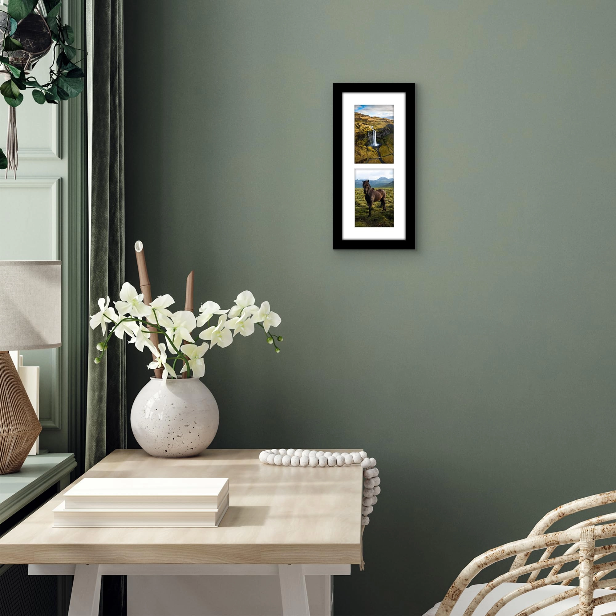 Hinged Double Picture Frame - 4X6 2