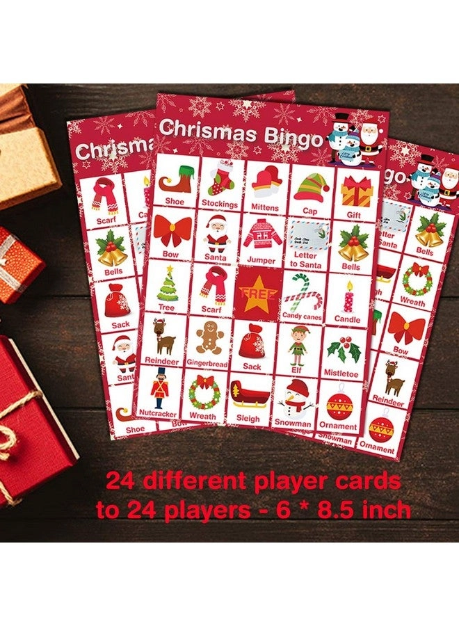 Christmas Bingo Game Cards
