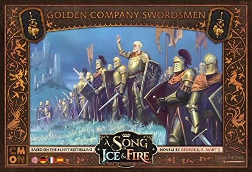 A Song Of Ice And Fire Tabletop Miniatures Game: Golden Company Swordsmen Unit Box