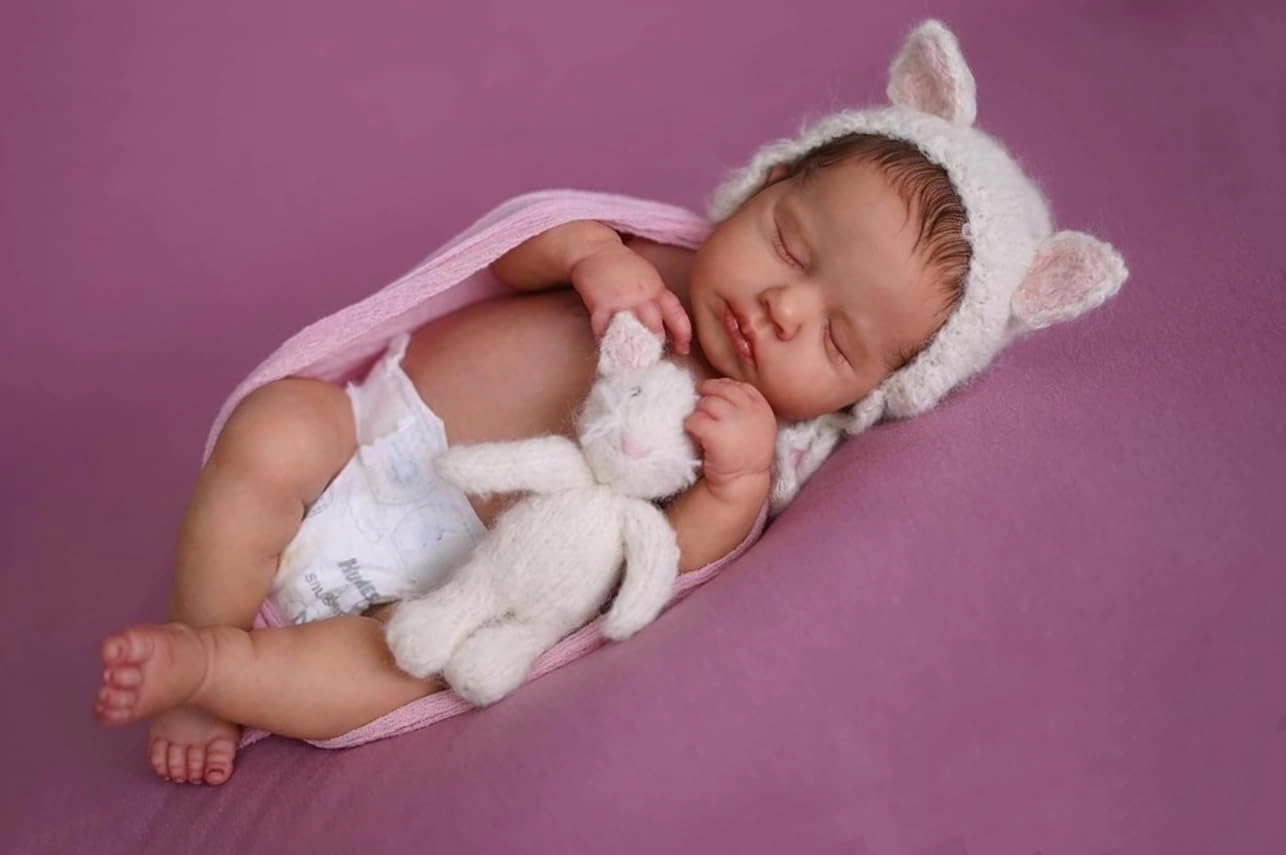 Reborn Baby Doll - 50 cm Vinyl Silicone