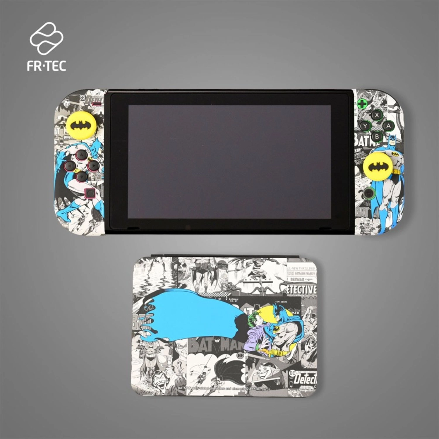 Batman Hard Case - Nintendo Switch + Batman Grips + 16 Game Box