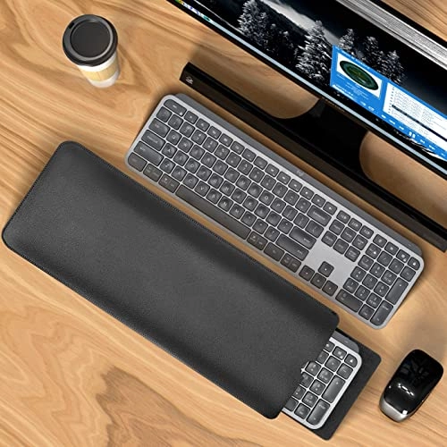 Keyboard Sleeve Case - PU Leather Black