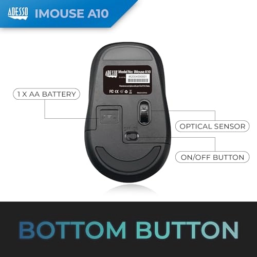 iMouse A10 - 2.4 GHZ Wireless Technology