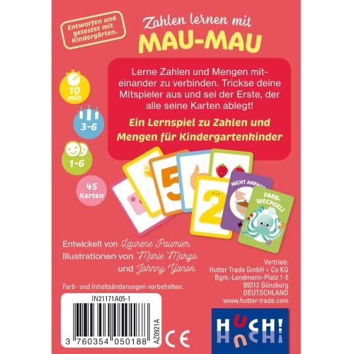 Auzou Zahlen lernen mit Mau-Mau - 3+