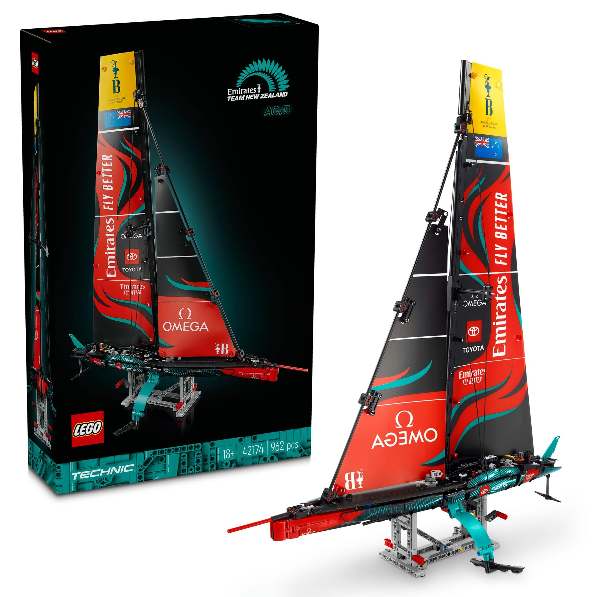 LEGO Technic Emirates Team New Zealand AC75 Yacht (42174)