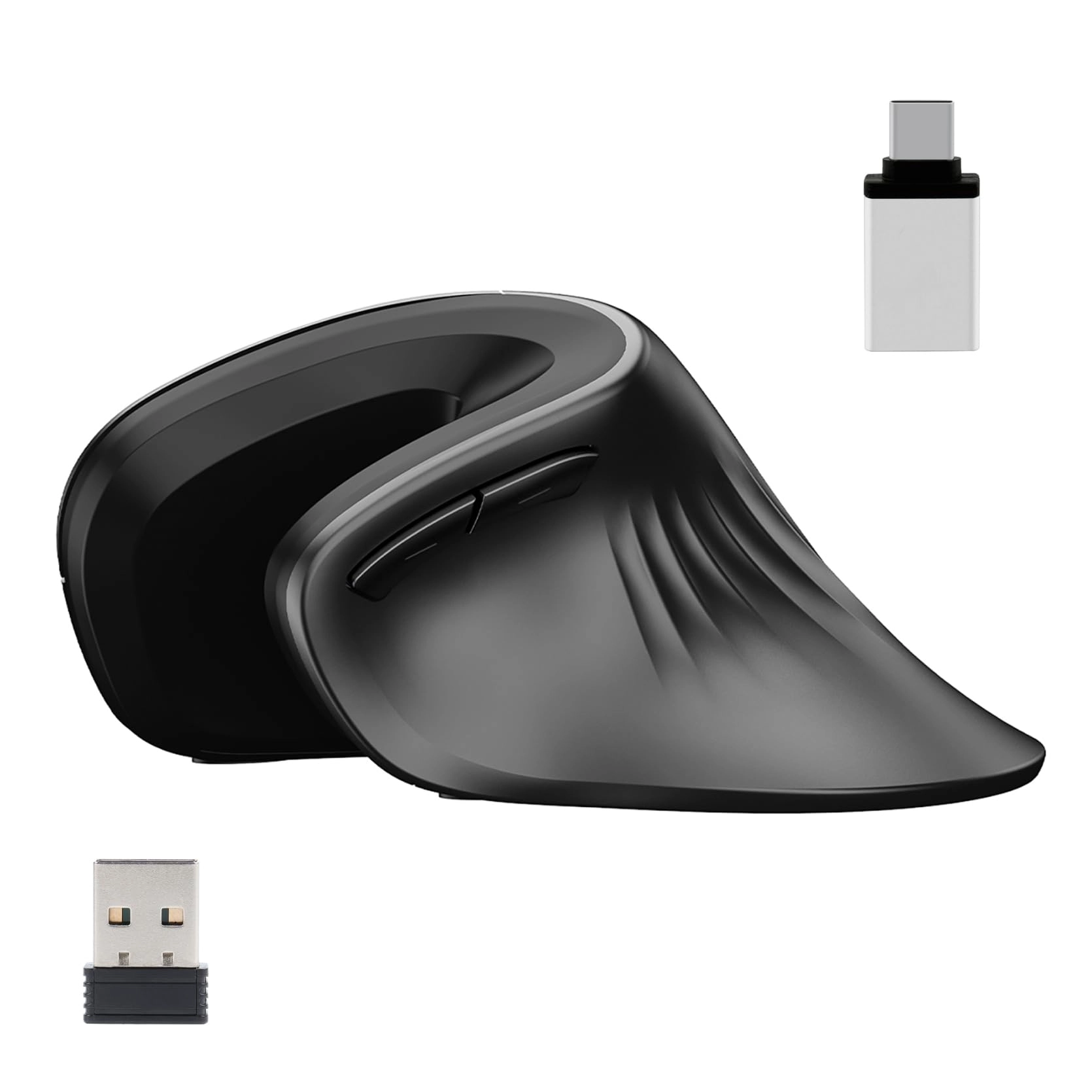 Dtobhars Vertical Ergonomic Mouse - Bluetooth USB
