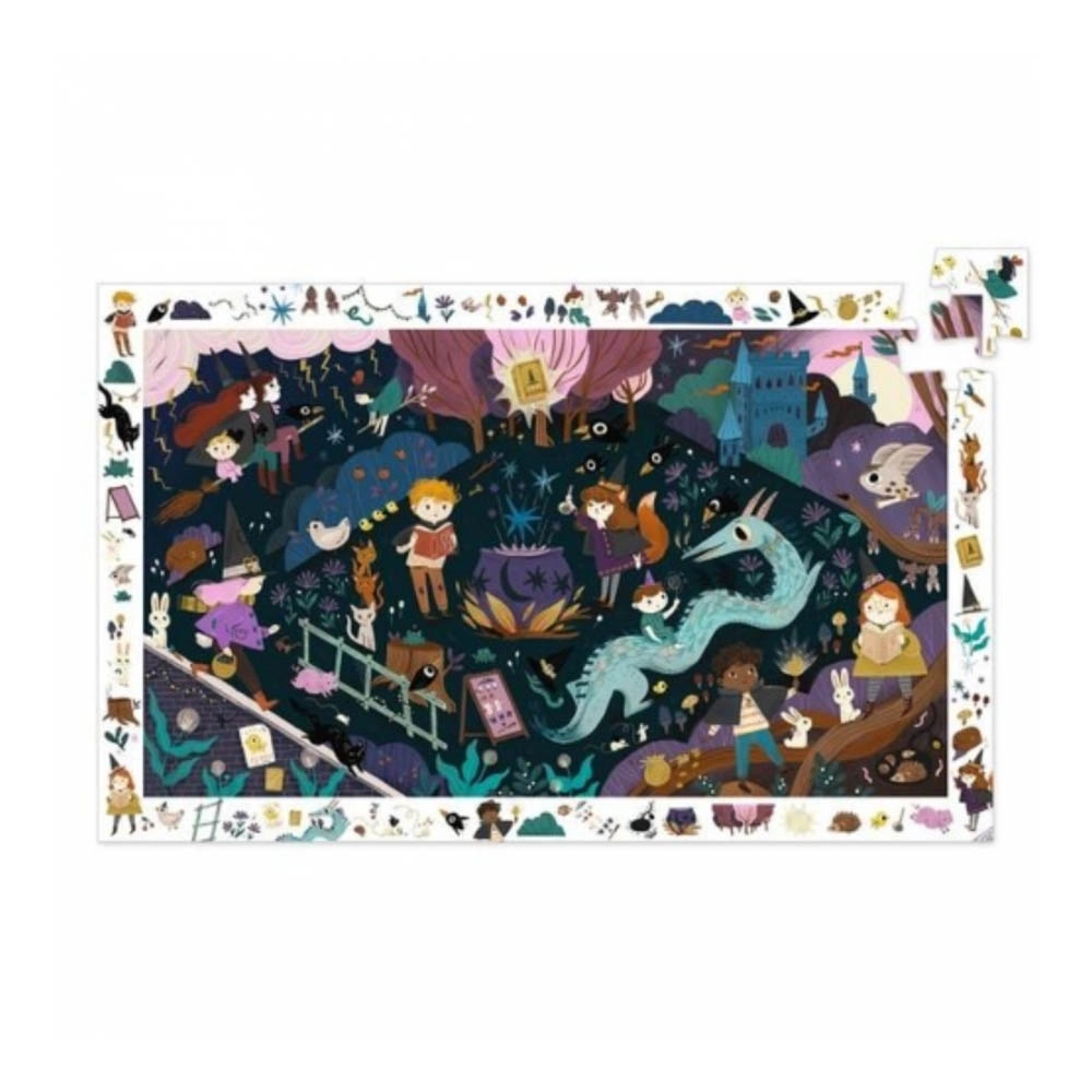 DJECO Sorcerers' Apprentices Observation Puzzle - 4+ 54 pieces