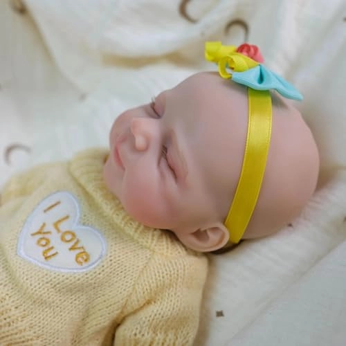 Reborn Baby Dolls - 12 inch Silicone Girl Ages 3+