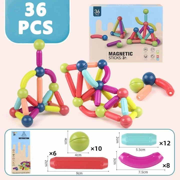 Magnetic Sticks - 36 pcs