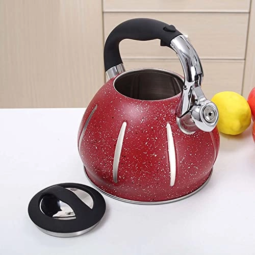 Whistling Tea Kettle - Wooden stainless steel 2.5L