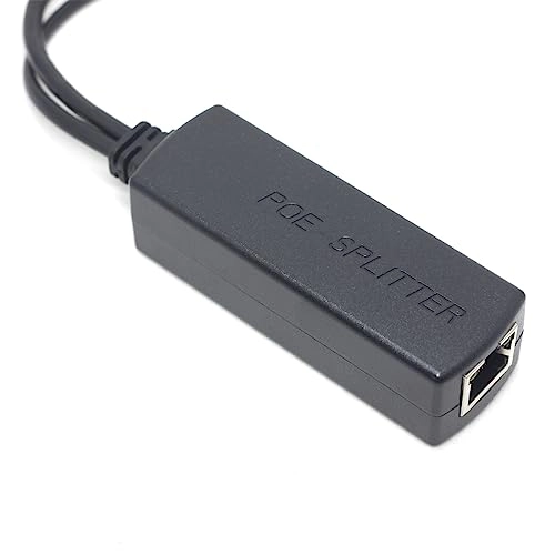 PoE Splitter - 48V-55V IEEE802.3af/802.3at 10/100/1000Mbps