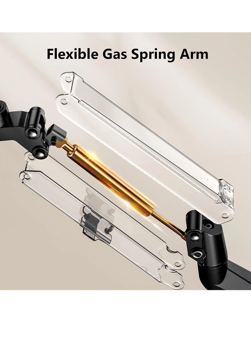 Single Monitor Arm - Single 13-32 Inch VESA 75x75/100x100mm