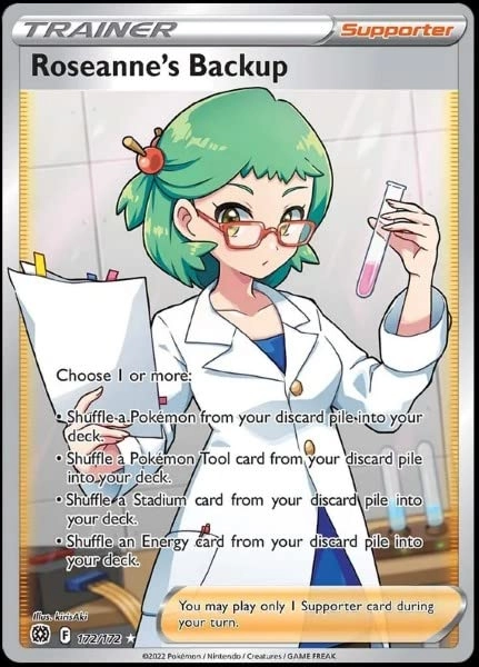 Pokémon Roseanne's Backup 172/172 - Brilliant Stars