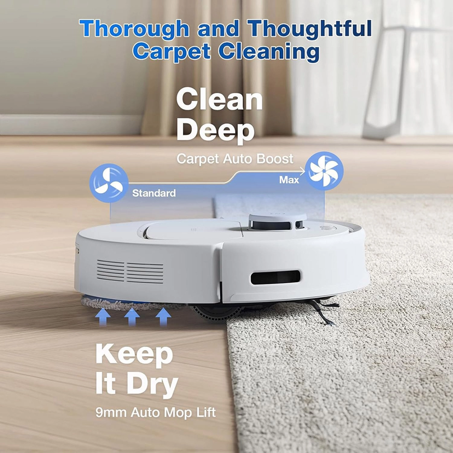 DEEBOT N30 PRO OMNI - OMNI Station, Self-Empty Station