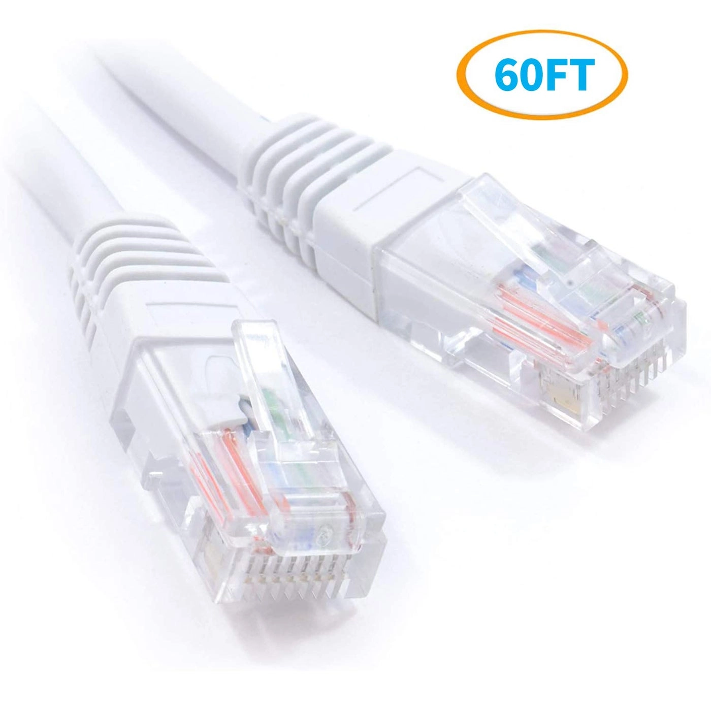 CAT5 Cat5e Ethernet Patch Cable - 60 Feet