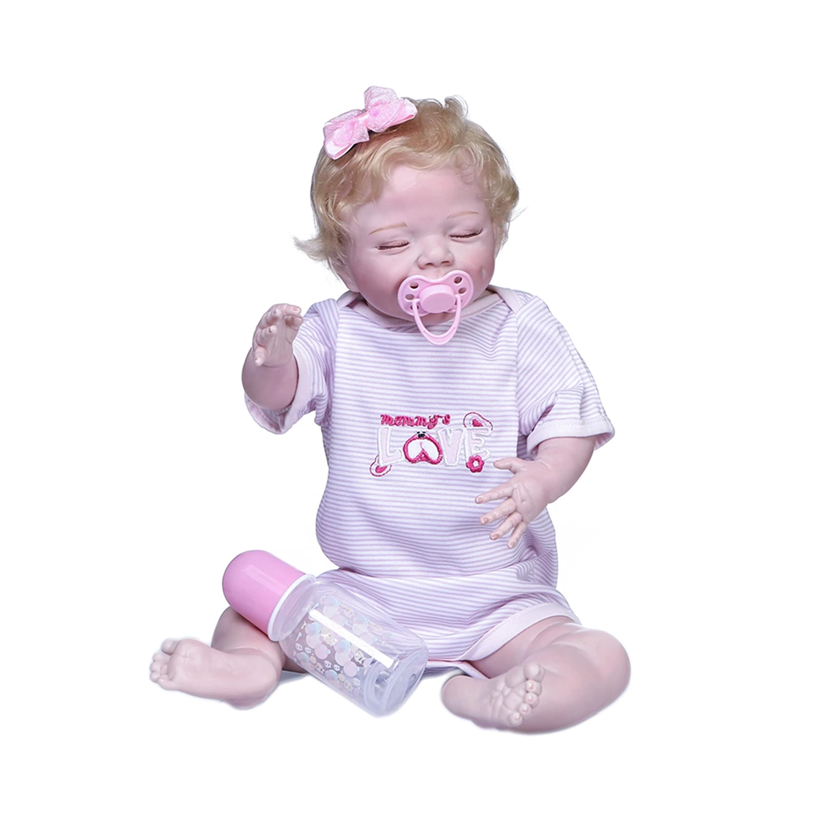 Morelian Reborn Baby Doll - 55cm/22in Soft Silicone 2 Packages