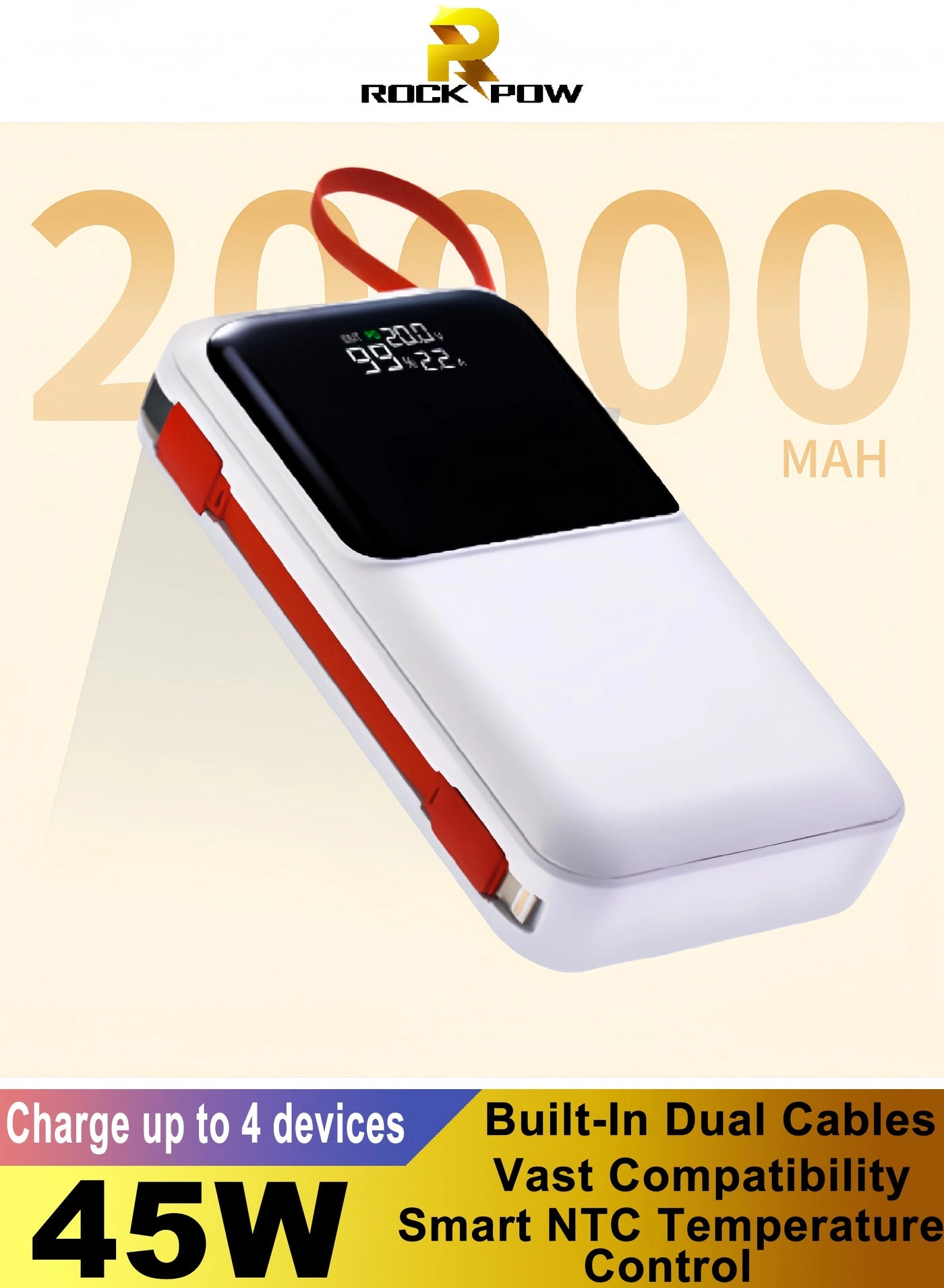 Rock Power - 20000mAh 45W
