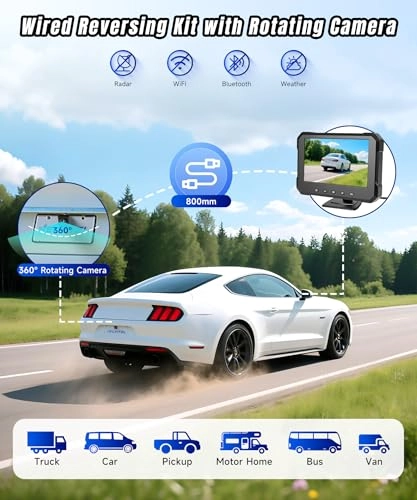 Backup Camera - 1080P + Camera Monitor