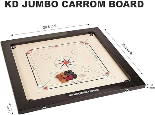 Precise Carrom Board - 36mm Jumbo