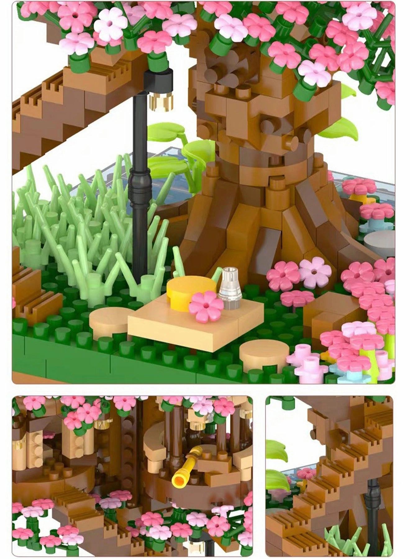 Cherry Blossom Building Blocks - Flowers 2008pcs