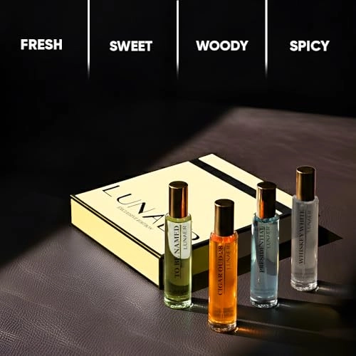 Perfume Gift Set for Men - Eau De Parfum 4x15ml