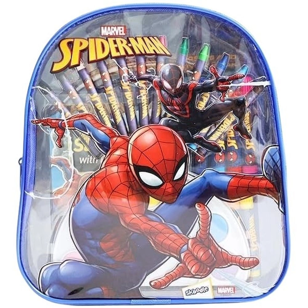 SKOODLES Spider-Man Travel Coloring & Activity Set - 3+ years