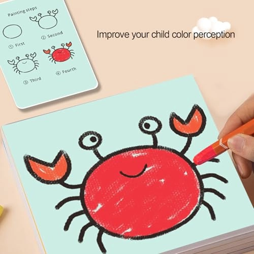 Intelligent Drawing Robot - 4 years and up 100 different drawing cards 2 pens