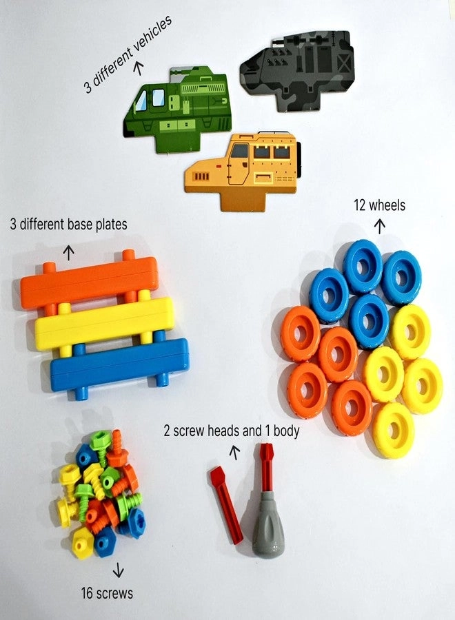 Mission Base - 3-in-1 Military Vehicle