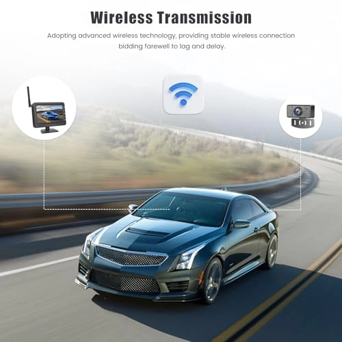 Reverse Camera Kit - Night Vision Wireless 480*272