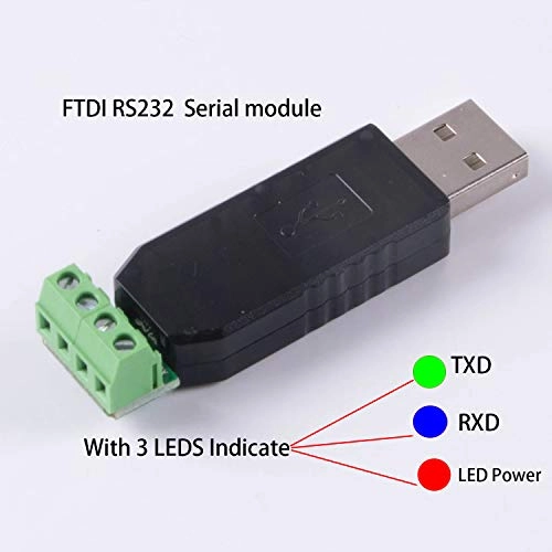 USB to RS232 Serial Adapter - 4 Pin