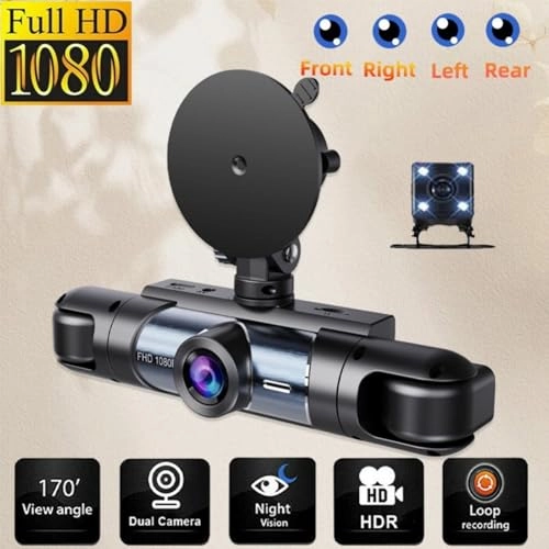 360° Dash Cam - 1080P