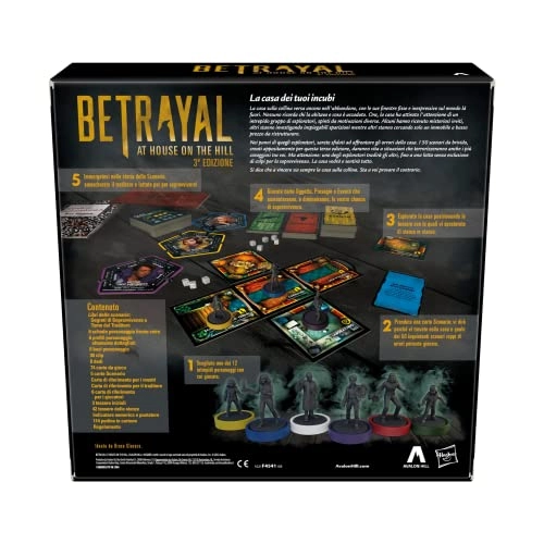 Betrayal At House On The Hill: 3rd Edition - Multi-coloured (Italian)