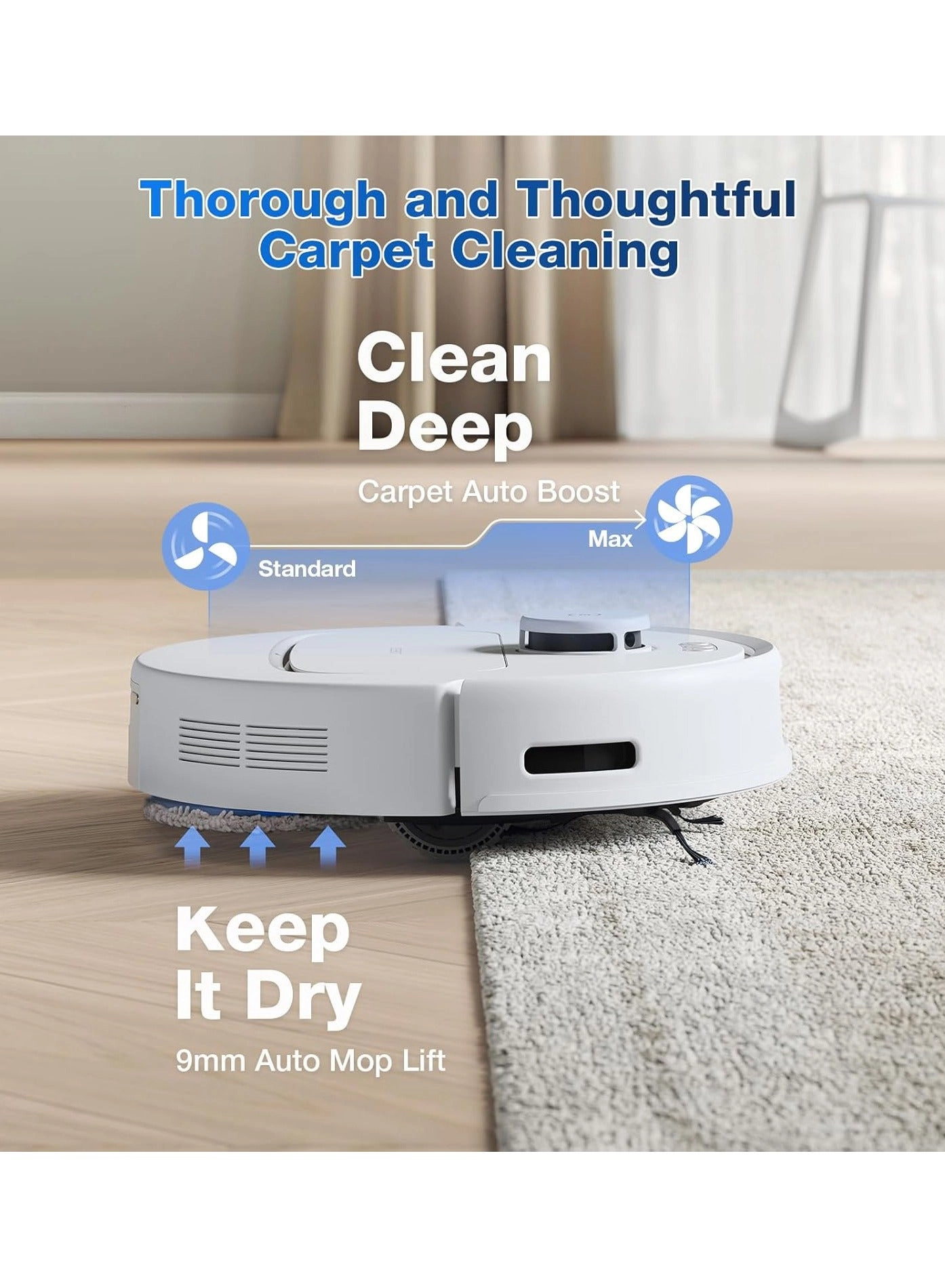 DEEBOT N30 PRO OMNI - OMNI Station, Self-Empty Station
