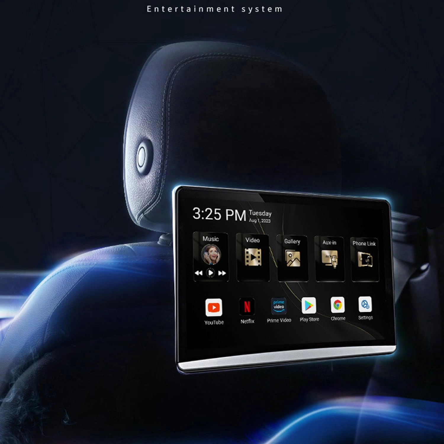 Headrest Video Player - 13.3 Inch