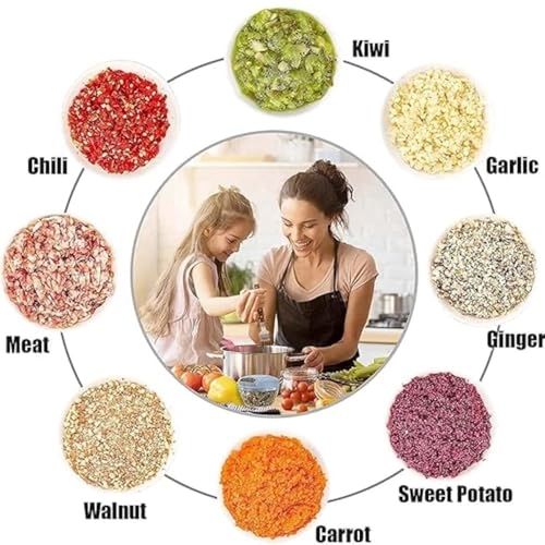 Push Chopper - 1.1L 5 Blades