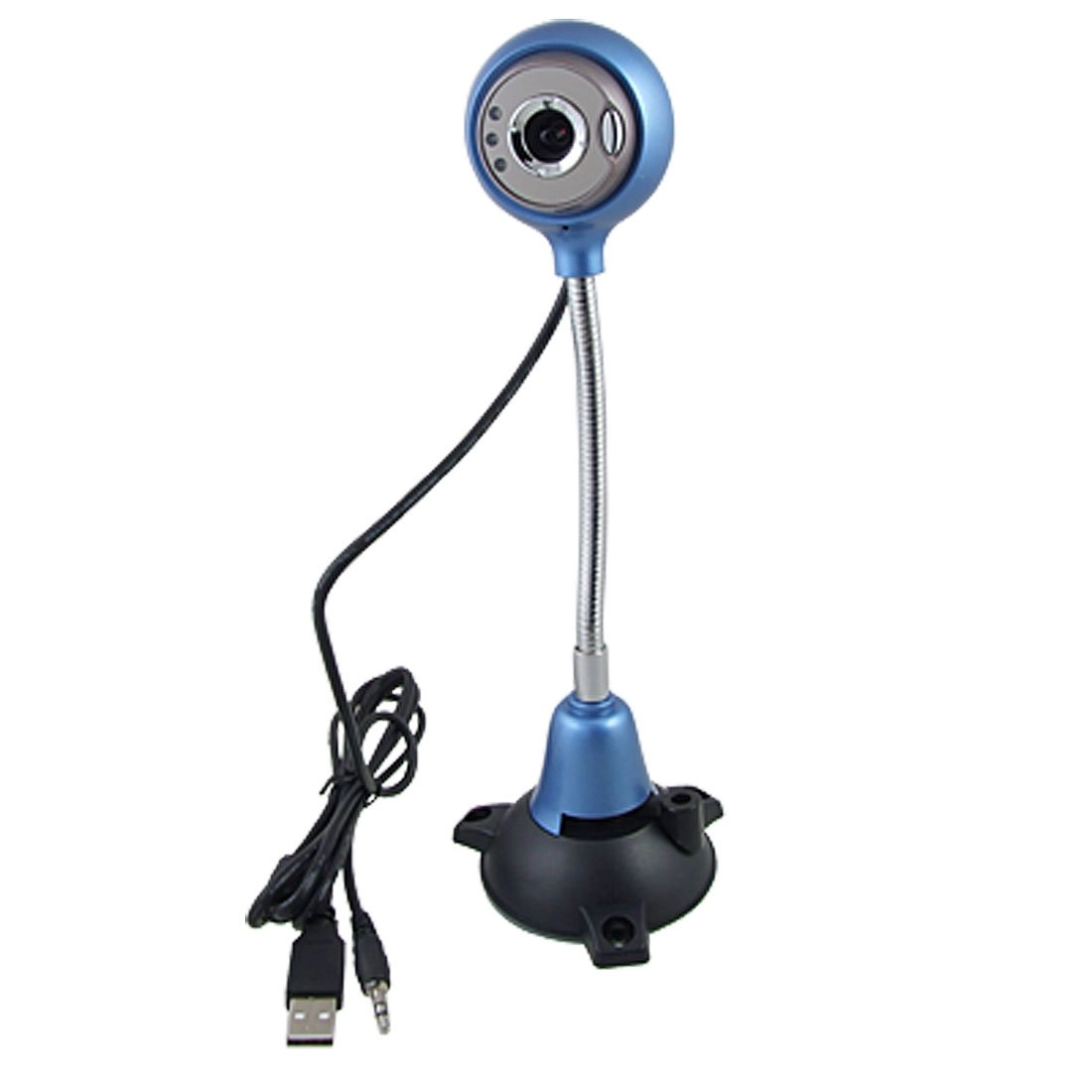 Flexible Neck Webcam - 3.5mm USB Mic