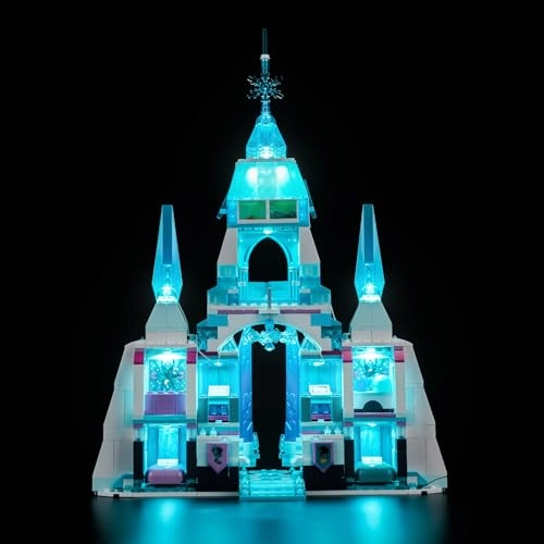 LED Light Set for Elsa's Ice Palace 43244 - USB Battery Box Copper