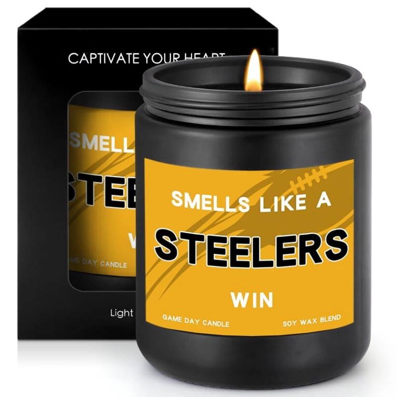 oiceme Smells Like A Steelers Win Scented Candle - 1 piece