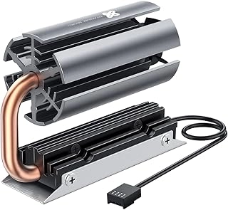 Titanium Micro Nitro Flex - M.2 NVMe 2280 SSD Heatsink 30mm PWM Cooling Fan
