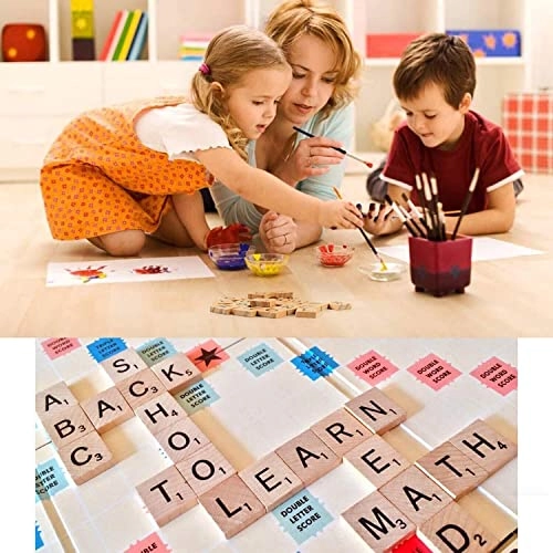Scrabble Tiles - Kid 100 pieces