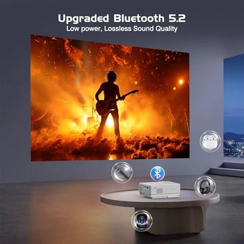 Mini Projektor - 10,000 lumens 1920 x 1080 Pixels