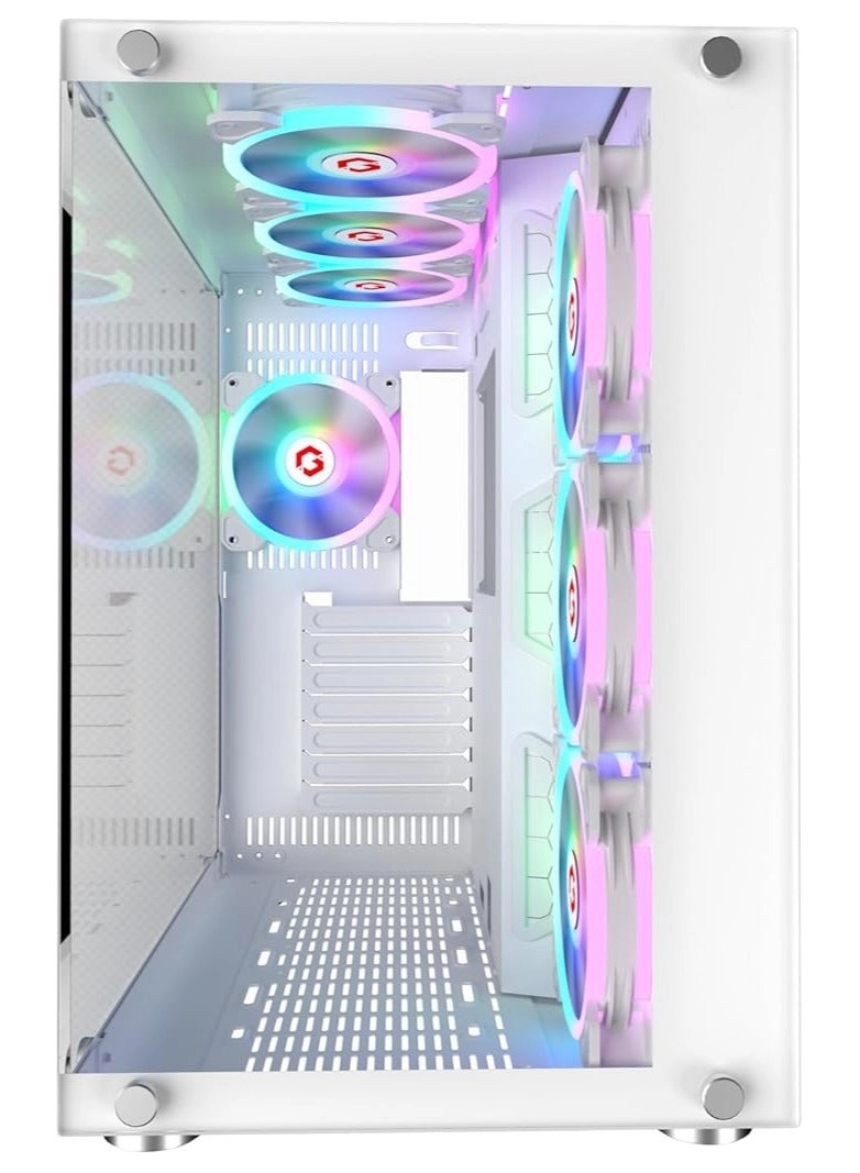 Emperor Arctic III - Tempered Glass Mid Tower
