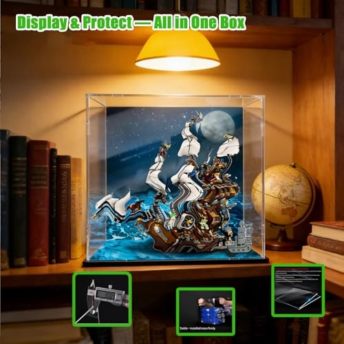 Display Case (70810) - 65 x 26 x 66 cm UV Protection Dustproof