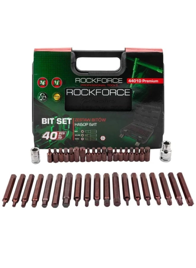 Rock Force Set of bits - 10mm