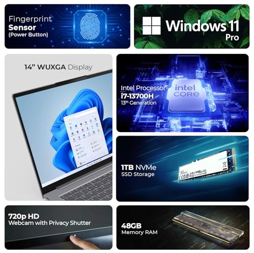 ThinkBook 14 G6 IRL ThinkBook 14 Gen 6 21KG005QEV - 14'' Core i7-13700H 48GB DDR5 1TB SSD